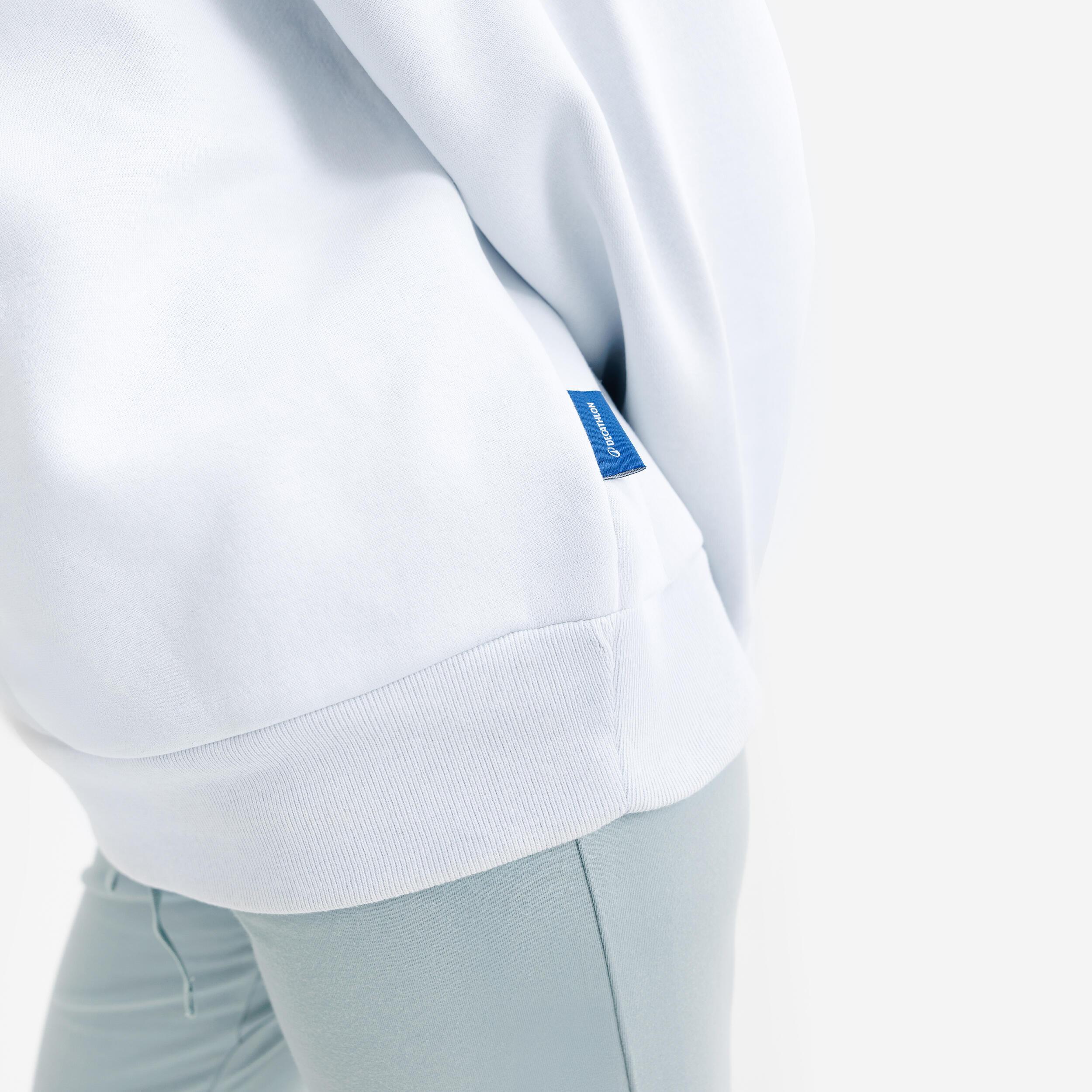 DECATHLON Rundhals Baumwoll Sweatshirt  