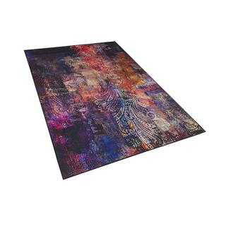 Beliani Tapis en Polyester Moderne MARDIN  