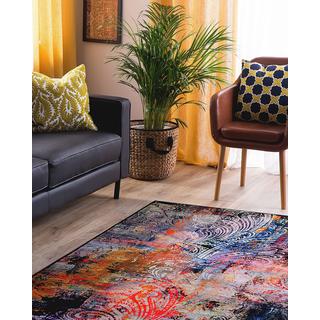 Beliani Tapis en Polyester Moderne MARDIN  