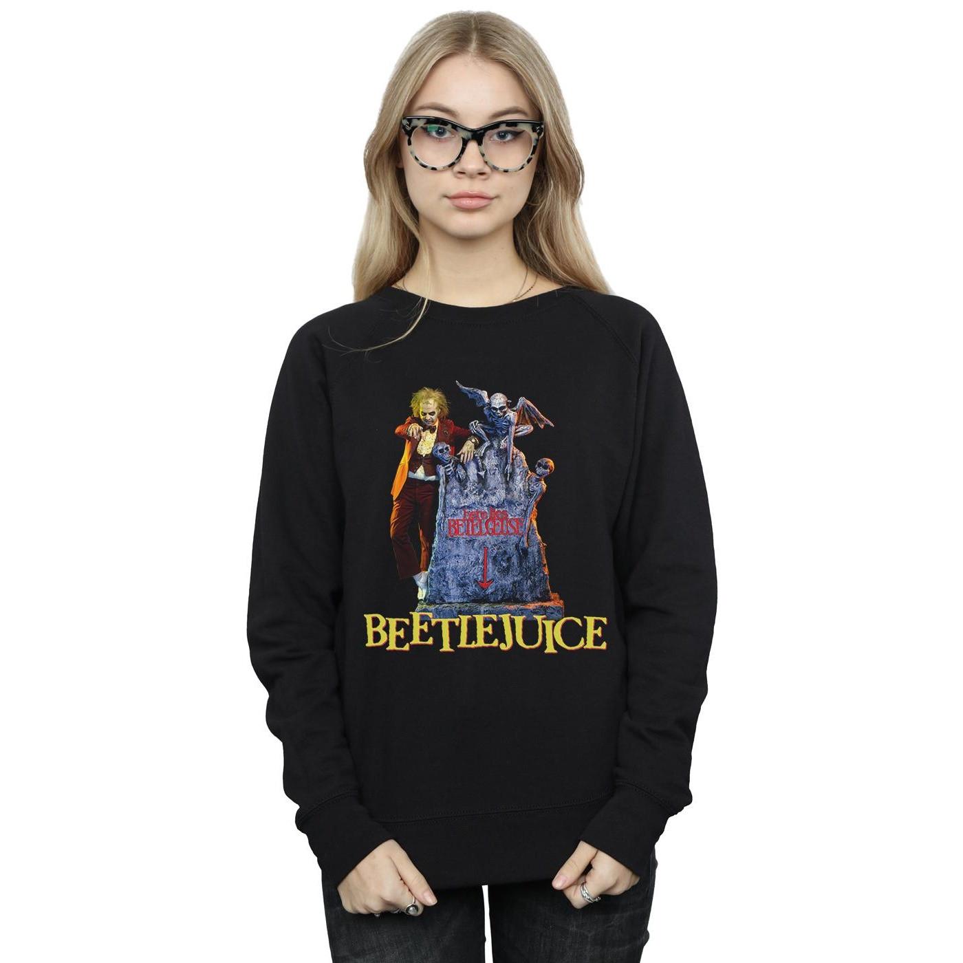 Beetlejuice  Here Lies Sweatshirt 