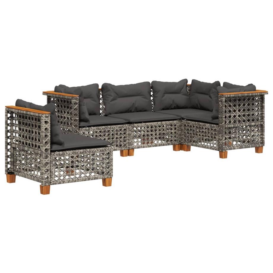 Garten sofagarnitur poly-rattan