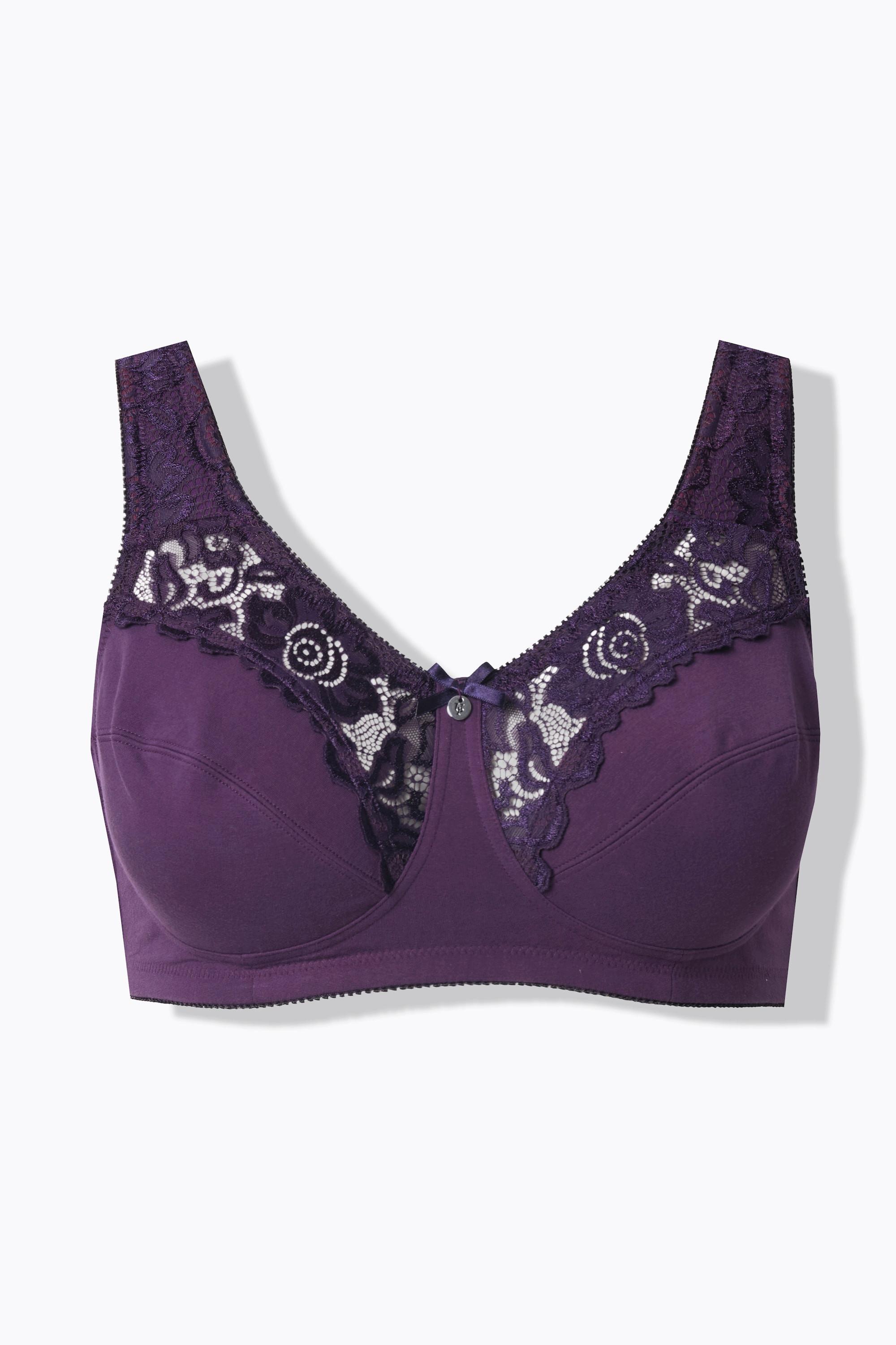 Ulla Popken Reggiseno contenitivo Kelly Pizzo senza ferretto  