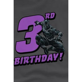 Black Panther  TShirt  3 Geburtstag 