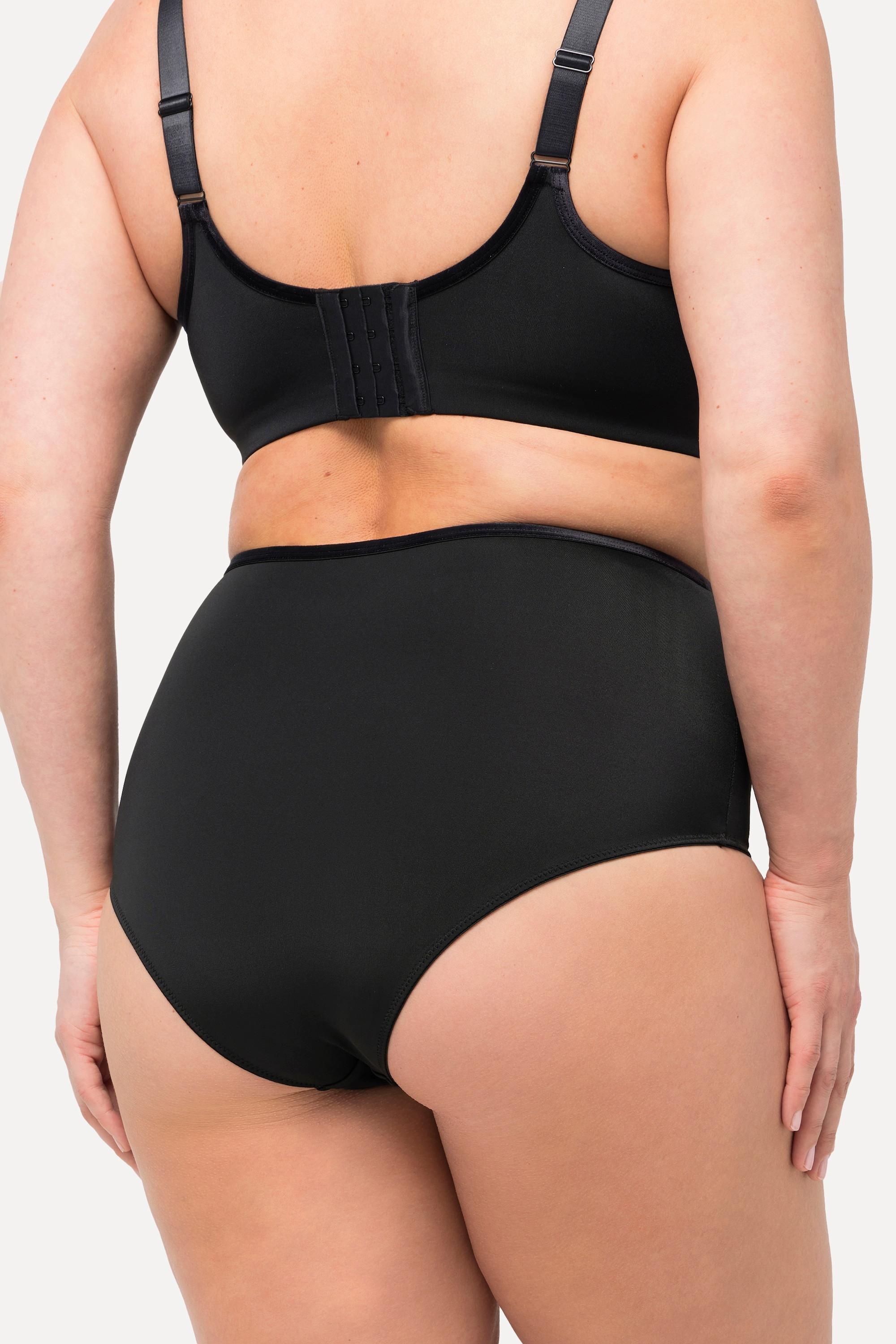 Ulla Popken Maxi Slip Inserto Pizzo Microfibra  