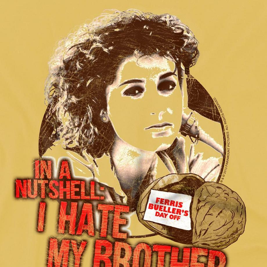 Ferris Bueller´s Day Off  Ferris Bueller's Day Off Nutsheel Maglietta 