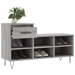 VidaXL Armoire à chaussures bois d'ingénierie  