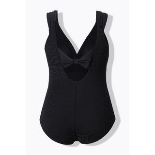 Ulla Popken Maillot de bain Nœud Texture Tigre Bonnets Souples Larges Bretelles  