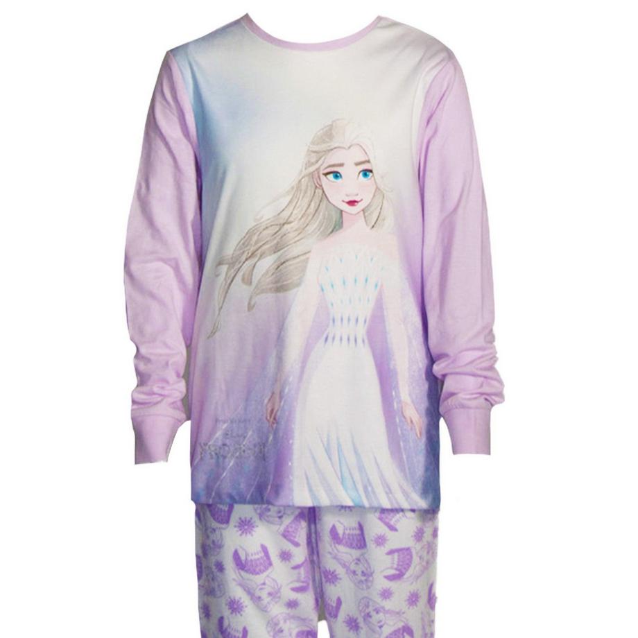 Disney  Set Pigiama Lungo Elsa E Olaf Ragazze Misura  (Confezione da due) 