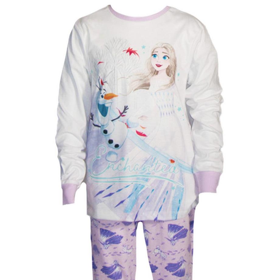 Disney  Set Pigiama Lungo Elsa E Olaf Ragazze Misura  (Confezione da due) 