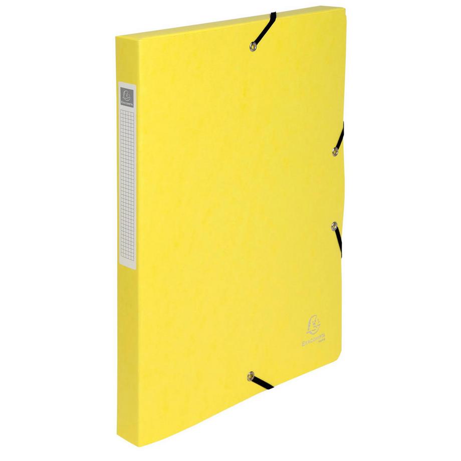 Exacompta Cartella portaprogetti Exabox dorso 25mm cartoncino lustré Aquarel - A4 - x 8  