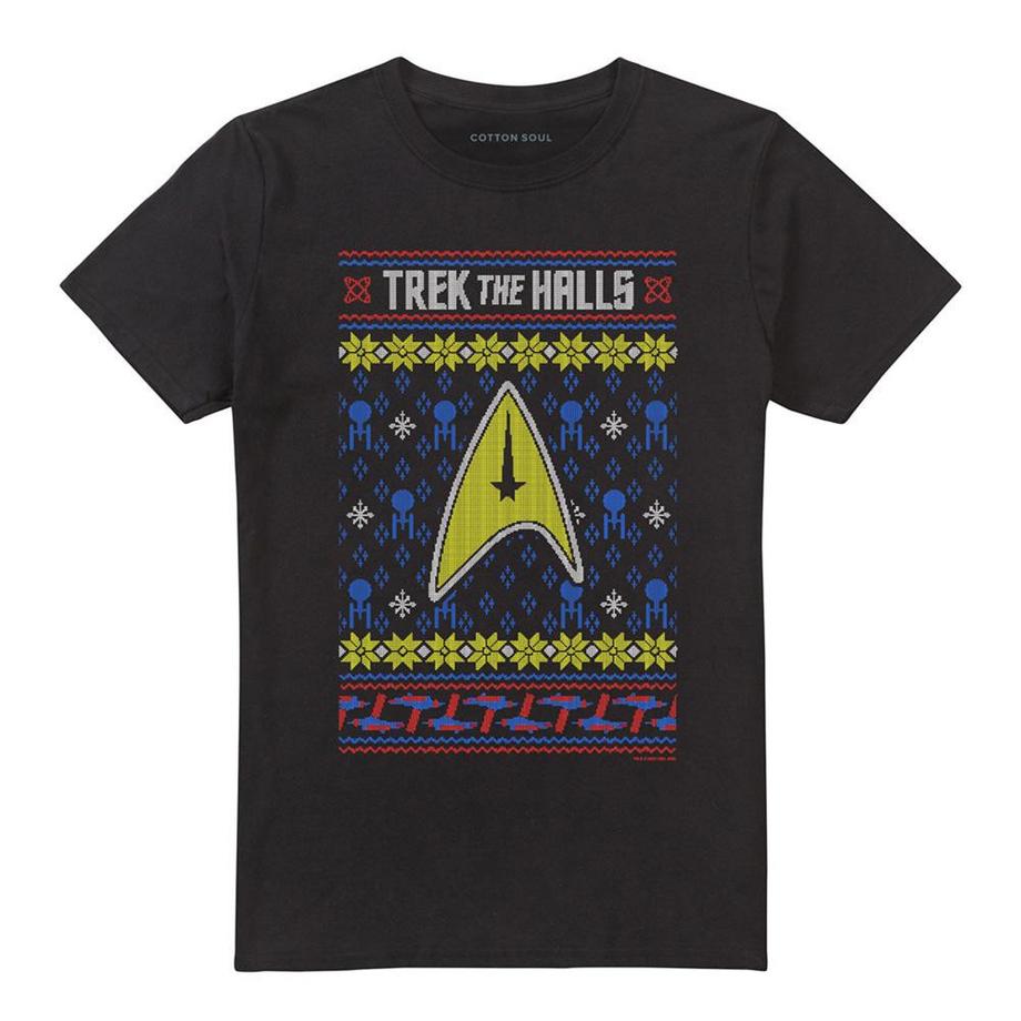 Trek The Halls Maglietta