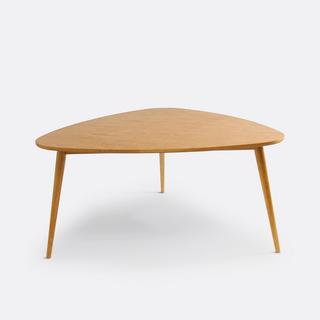 La Redoute Intérieurs Esstisch QUILDAaus Eiche und Furnier  