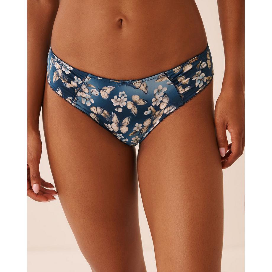 Brazilian-Slip aus Mikrofaser mit Rückenausschnitt