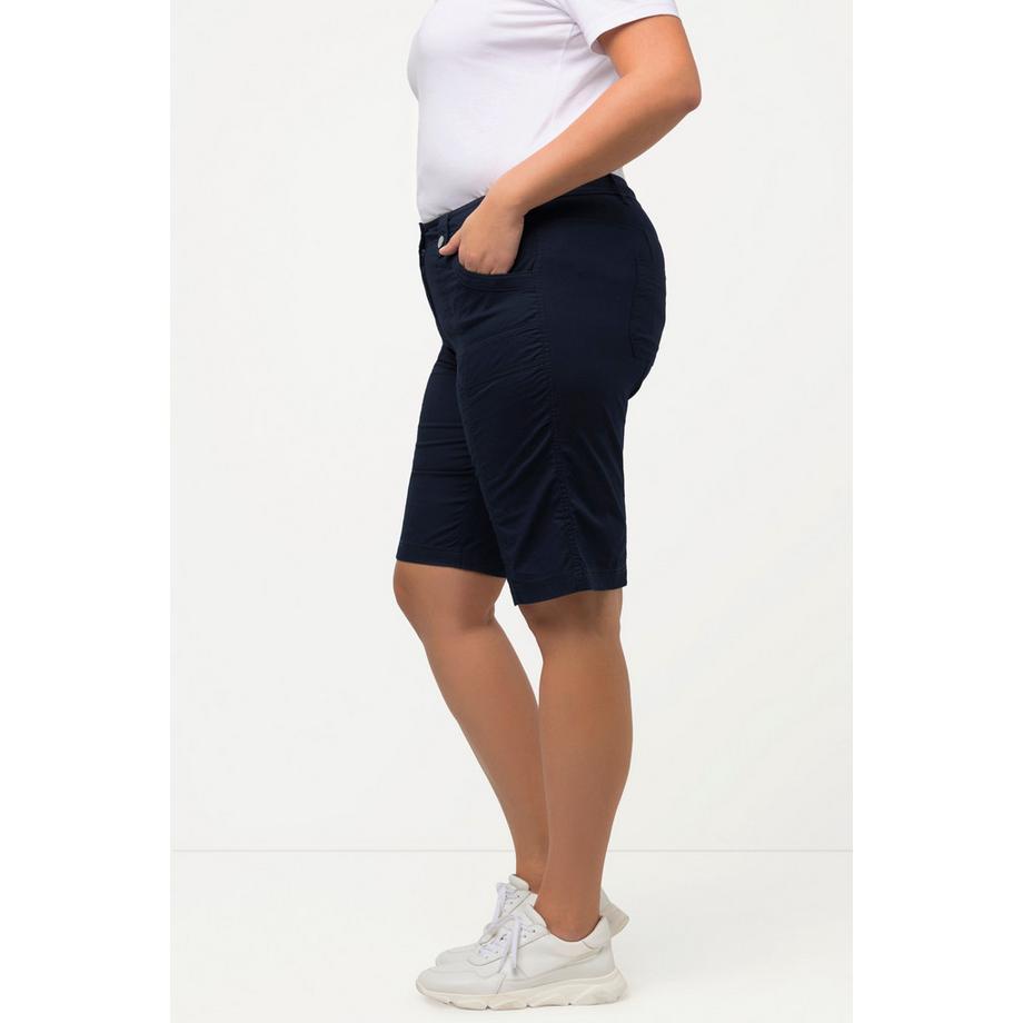 Ulla Popken Bermuda Cargo Taille Confortable Coupe 4 Poches  