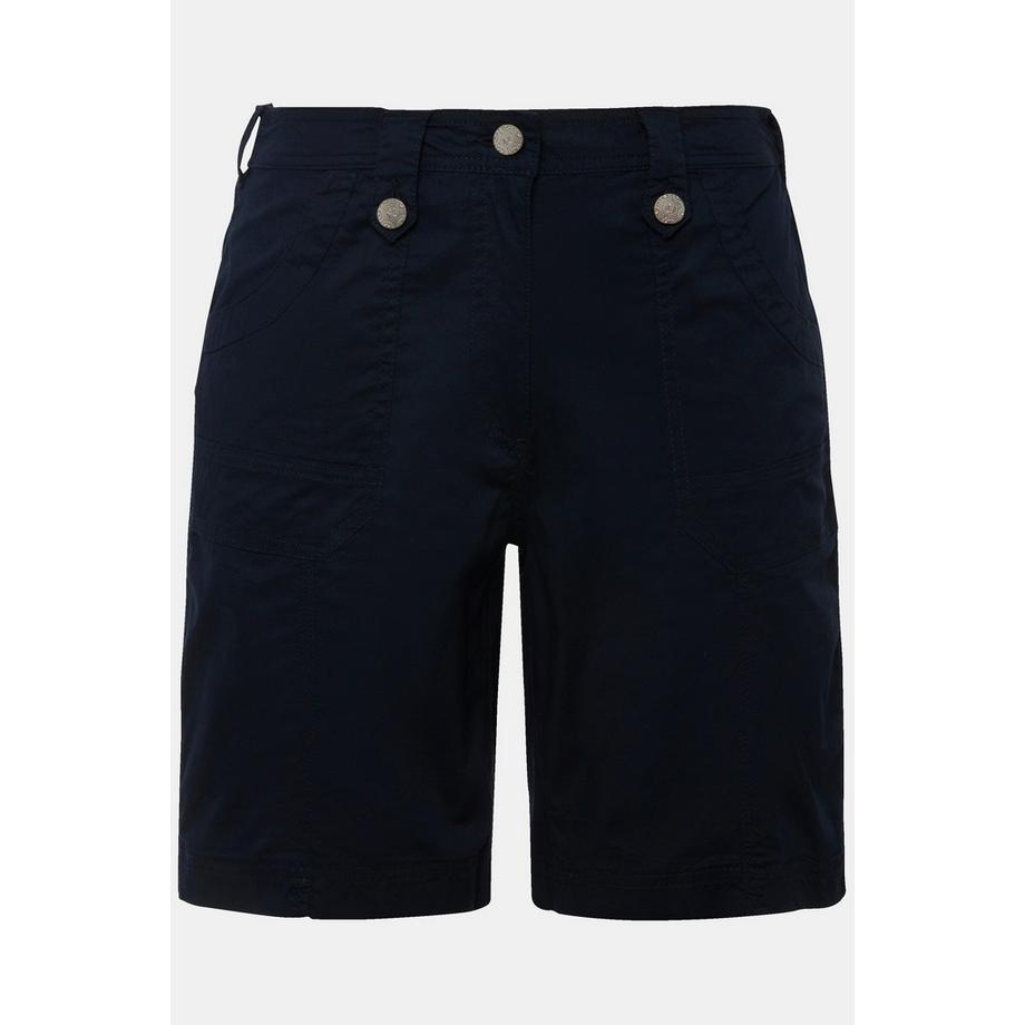 Ulla Popken Bermuda Cargo Taille Confortable Coupe 4 Poches  