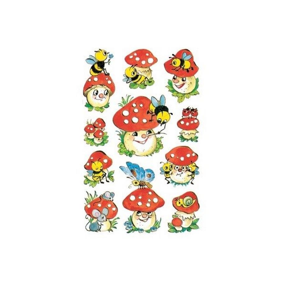 Z-DESIGN Z-DESIGN Sticker Creative 4304 Pilze 3 Stück  