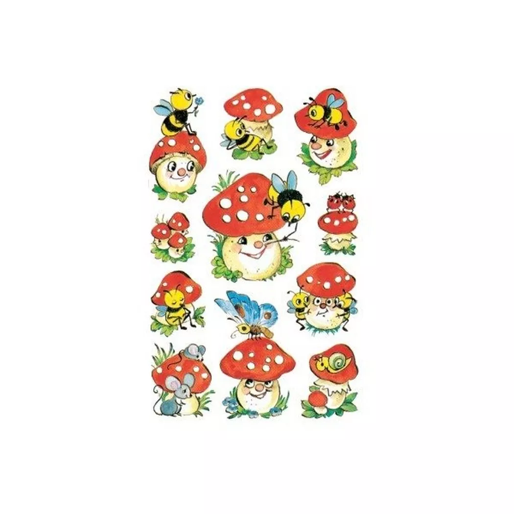 Z-DESIGN Sticker Creative 4304 Pilze 3 Stück