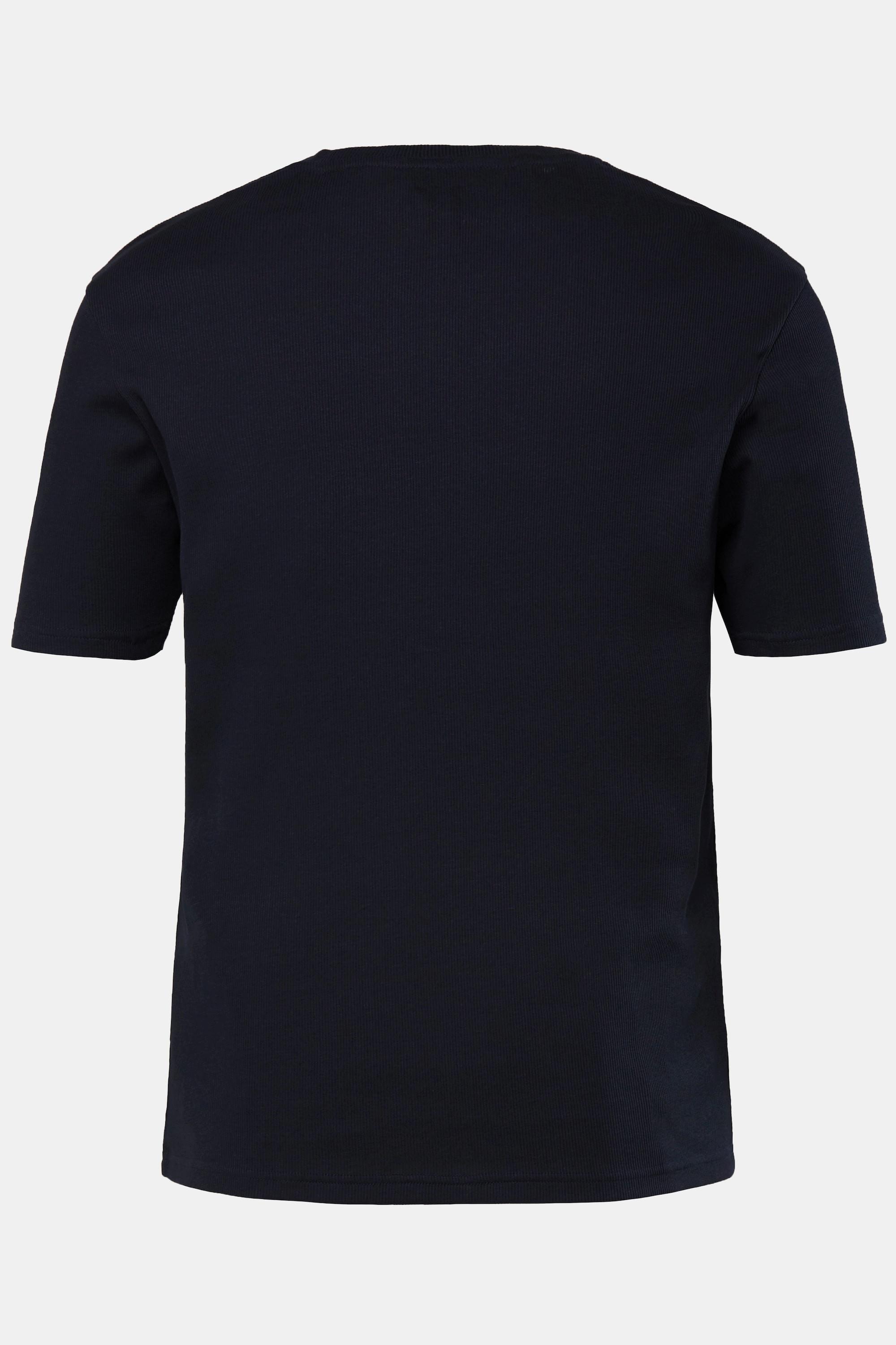 JP1880 Canottiera in jersey a costine scollo a V  