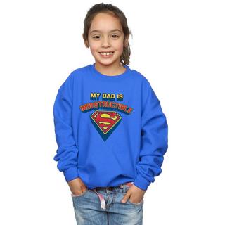 DC COMICS  My Dad Is Indestructible Sweatshirt 