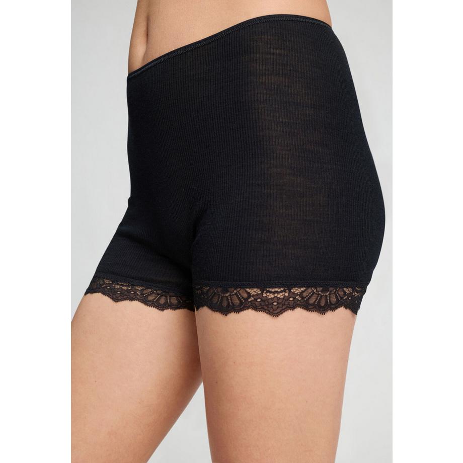 HANRO Wollene Spitzenpanty  