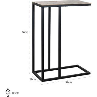 mutoni Table d'appoint Calloway champagne or 54  