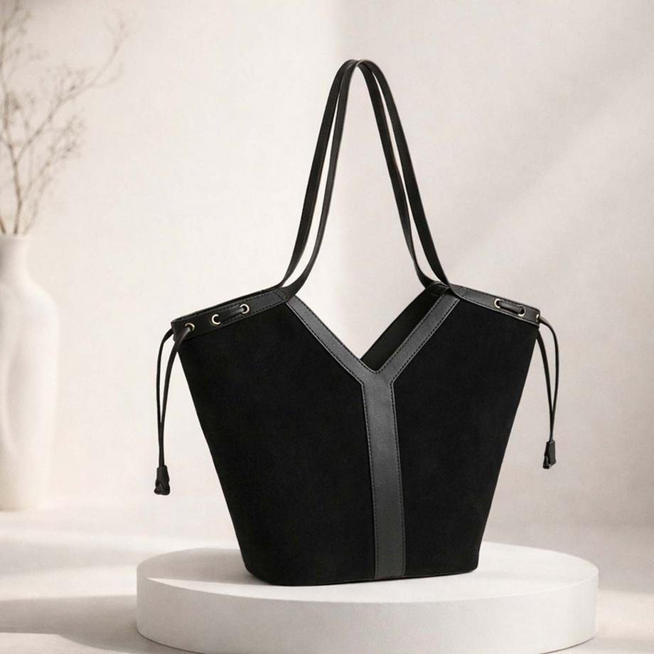 Gallantry Tote Bag in Wildlederoptik  