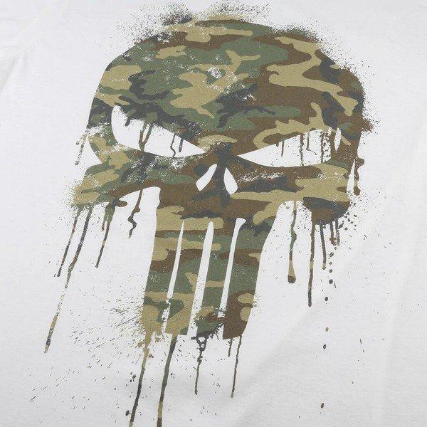 The Punisher Logo Camouflage Teschio T-Shirt  