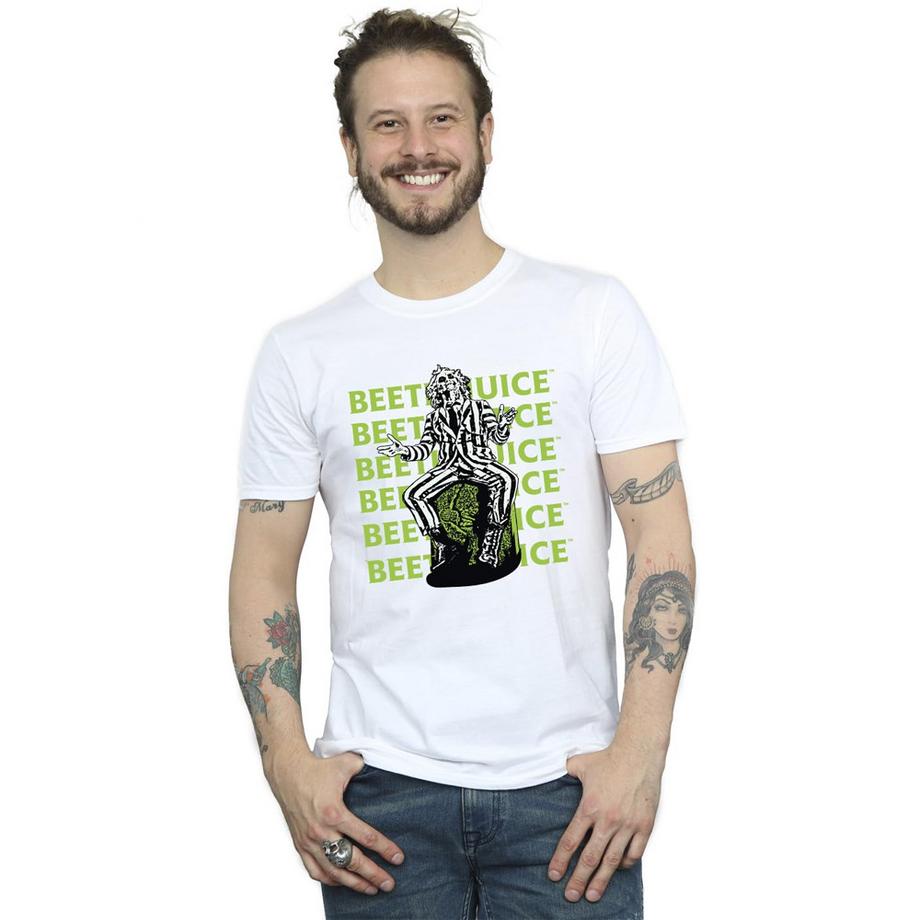 Beetlejuice Grafikdruck T-Shirt  