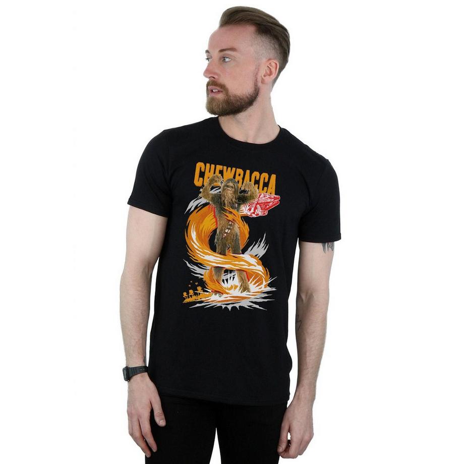 STAR WARS Star Wars Chewbacca T-Shirt Stampa Grafica  