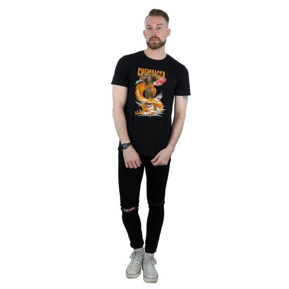 STAR WARS Star Wars Chewbacca T-Shirt Stampa Grafica  