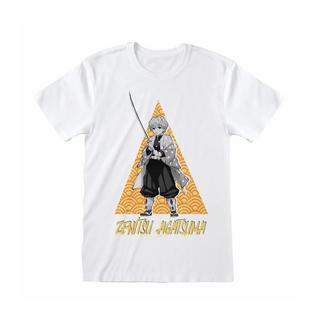 Heroes Demon Slayer Zenitsu Agatsuma T-Shirt Imprimé Graphique  