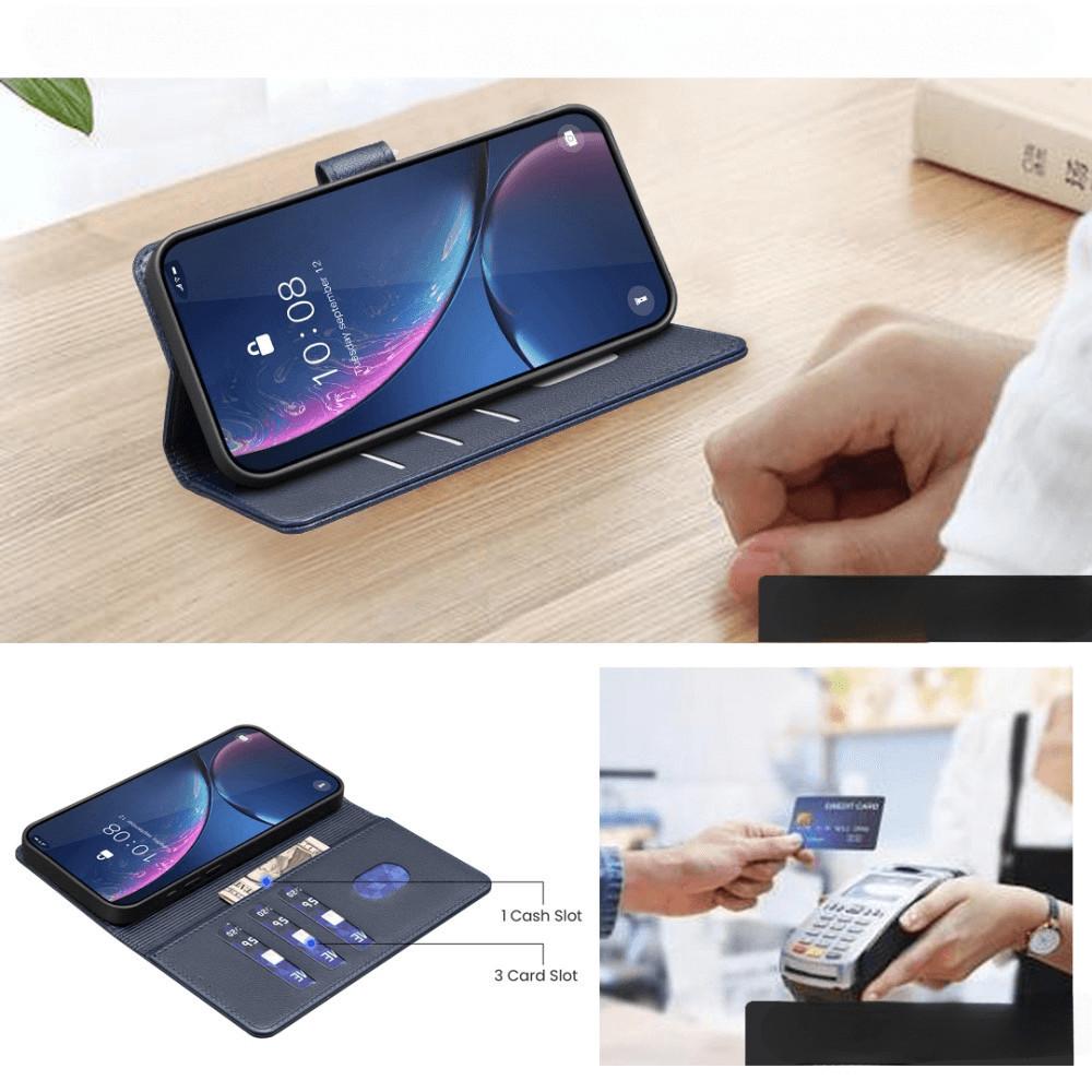 Cover-Discount  Google Pixel 9a - BINFEN Leder Etui Hülle mit RFID Blocker 