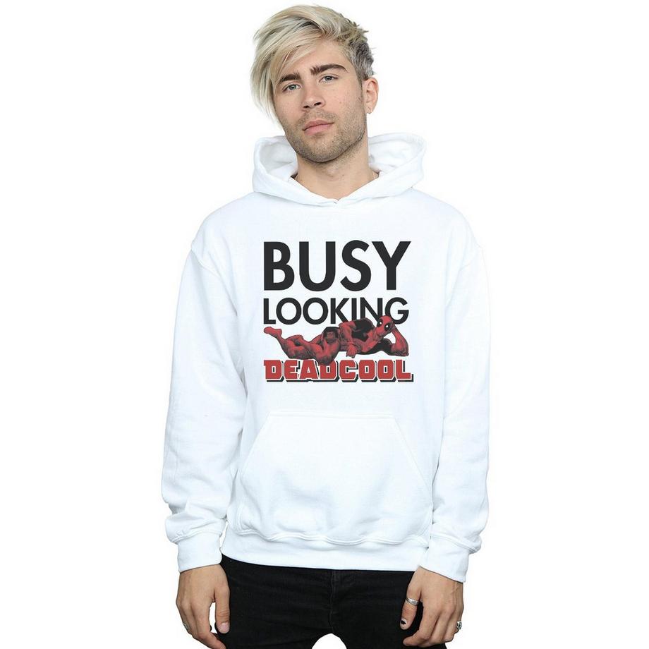MARVEL Busy Looking Deadcool Sweat à Capuche  