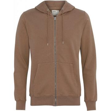 Kapuzenpullover mit Reißverschluss  Classic Organic sahara camel