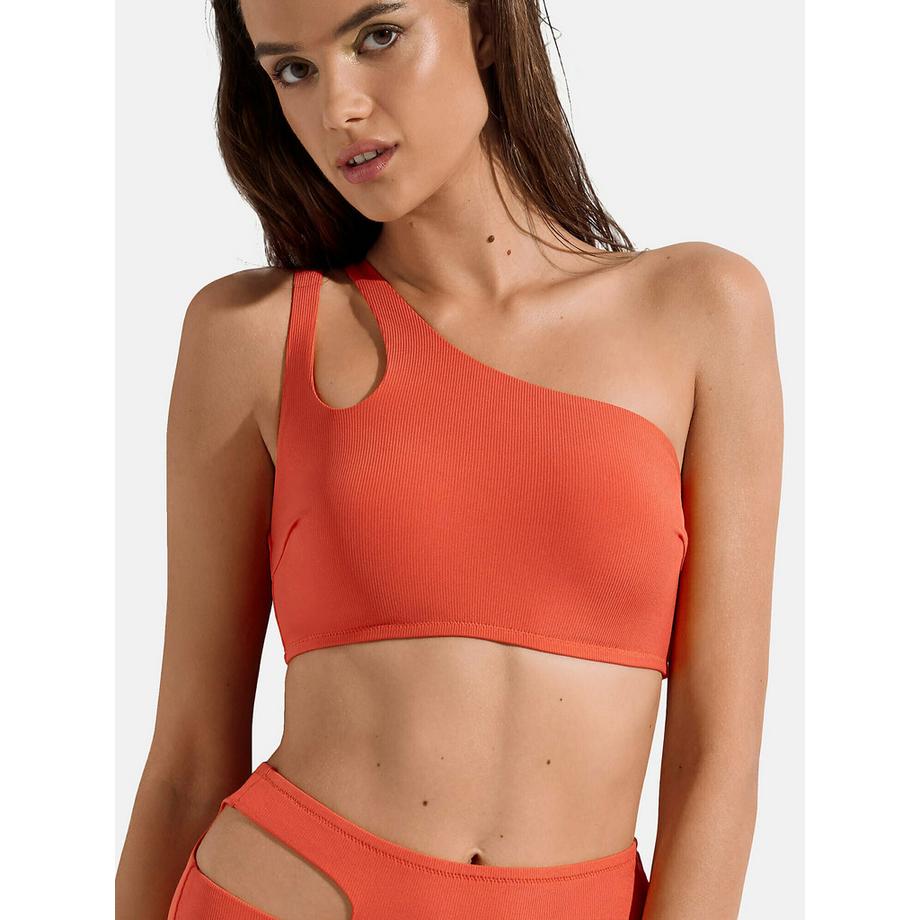 Reggiseno asimmetrico con ferretto top per costumi da bagno Normandie