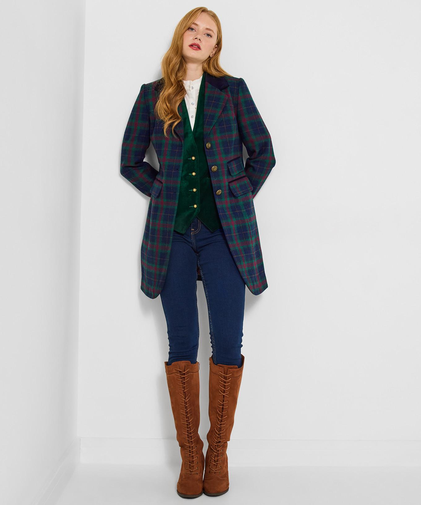 Joe Browns Veste longue à carreaux  