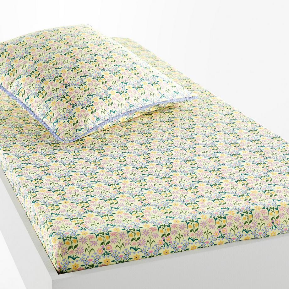 La Redoute Intérieurs Michi Fixleintuch mit 50% recycelter Baumwolle  