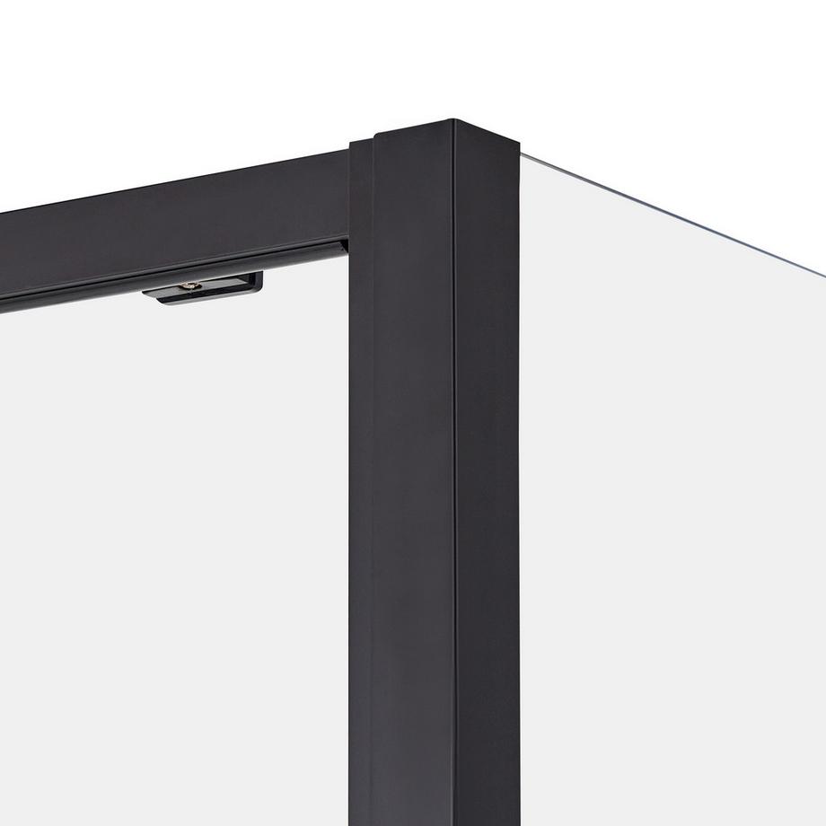 Beliani Duschkabine aus Sicherheitsglas  YORO  