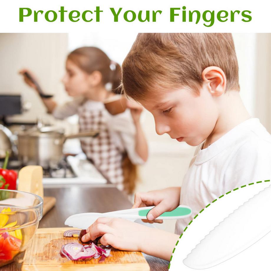 Activity-board  Kindermesserset, 6-teiliges Kindermesser, Kinderschneideset Küchenset-3 kindersicher 