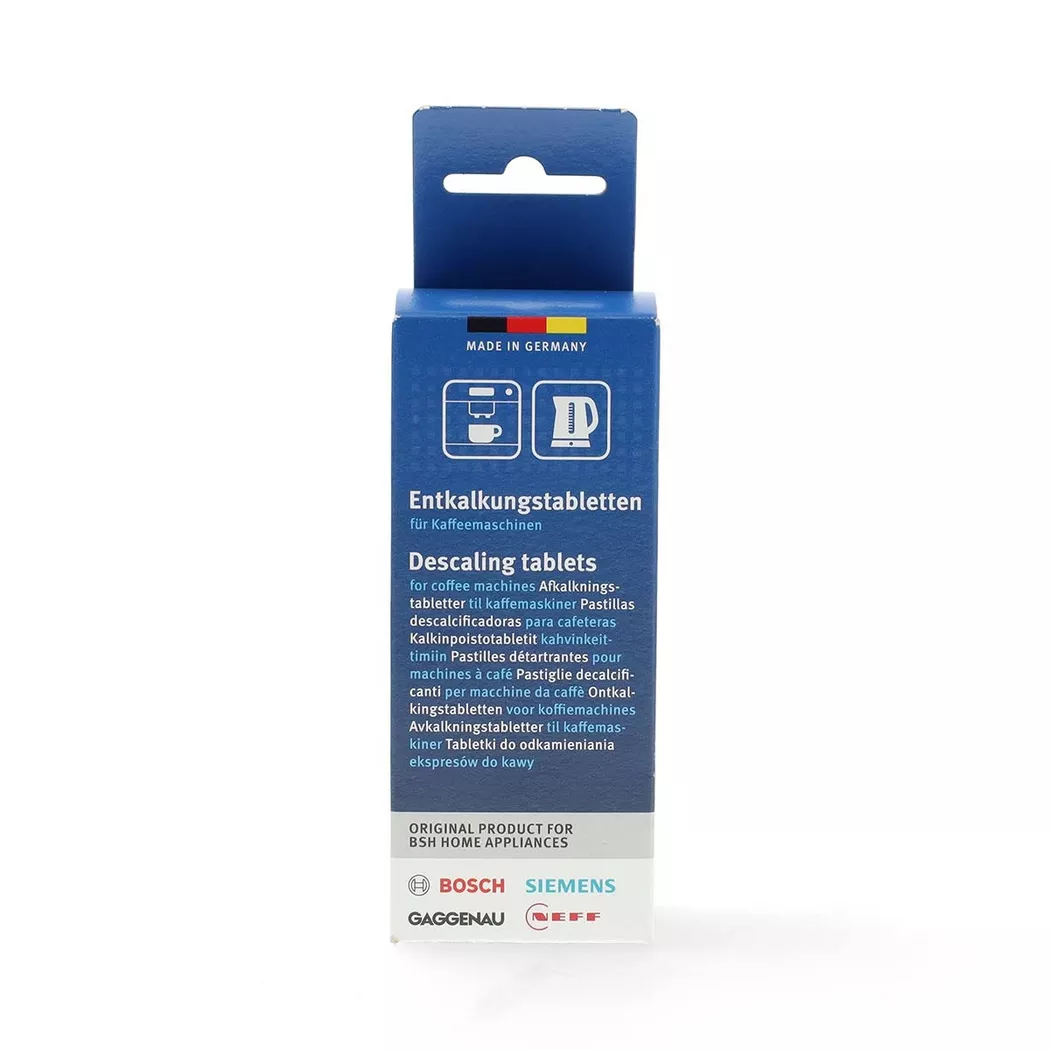 Bosch Descaling tablets for espresso machines - 6x 18 grams