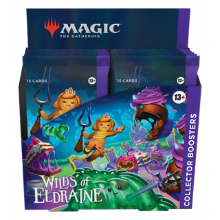 Wizards of the Coast  Trading Cards - Collector Booster - Magic The Gathering - Wilds of Eldraine - Collector Booster Box 