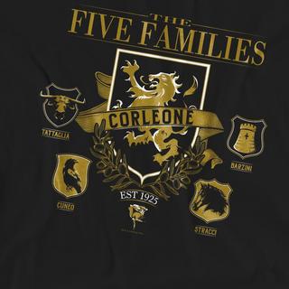 The Godfather Five Families T-Shirt  