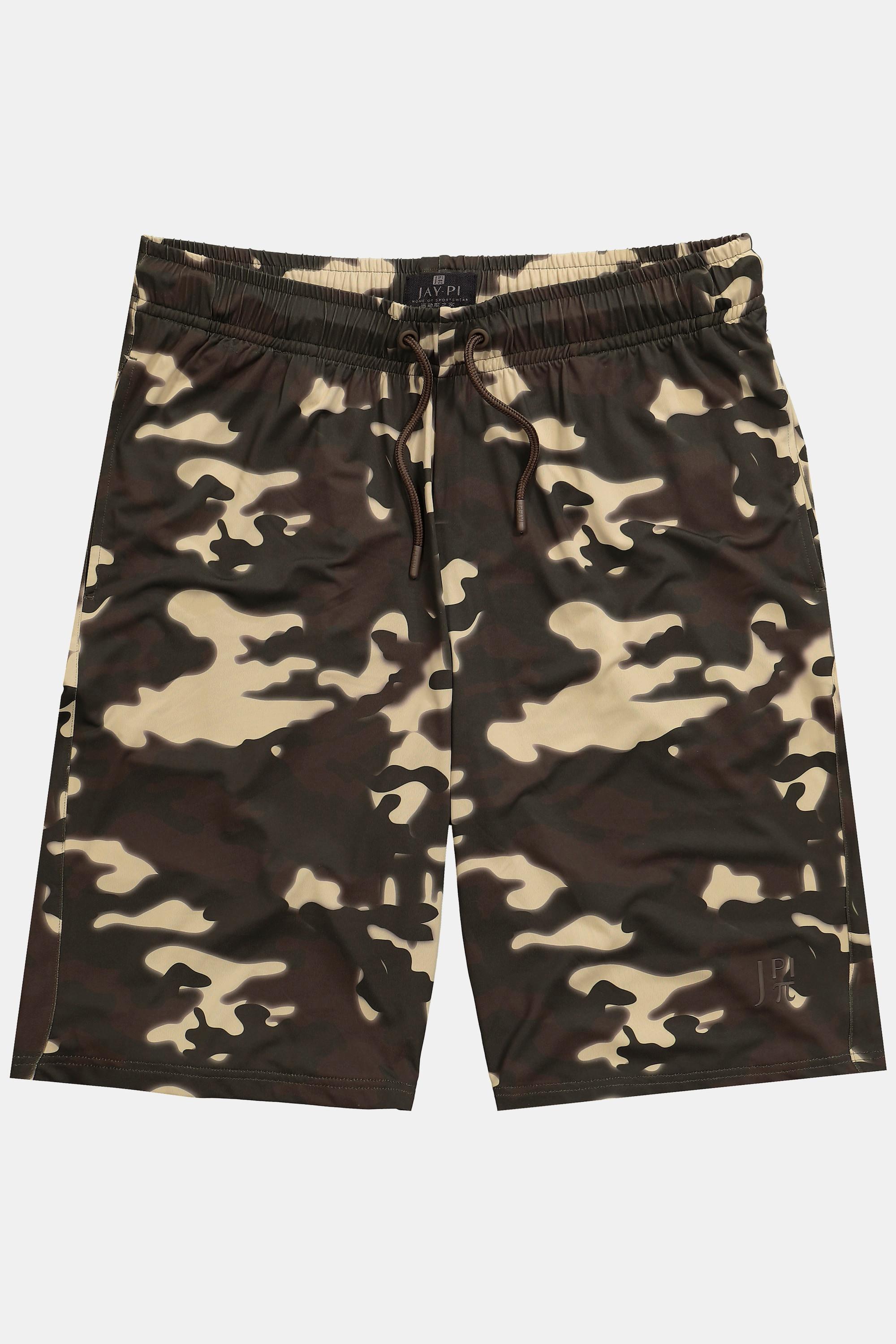 JP1880 FLEXNAMIC Fitness QuickDry Camouflage Bermuda  