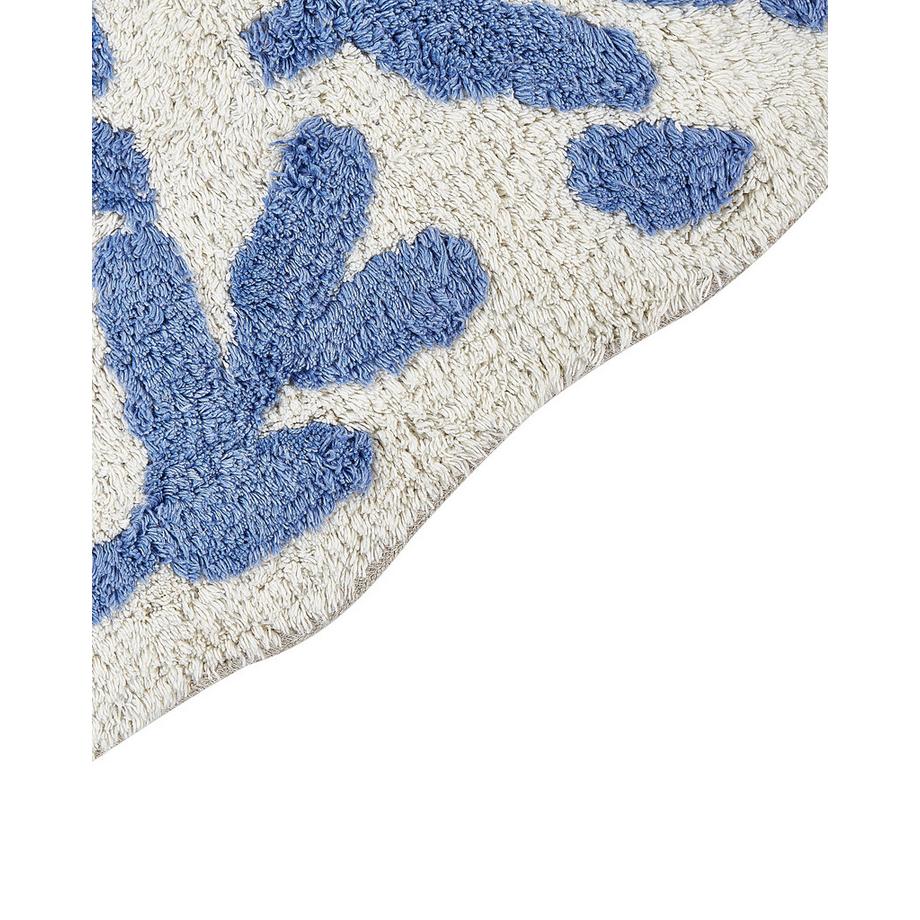 Beliani Badematte aus Baumwolle Modern DERIK  