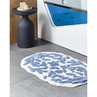 Beliani Tapis de bain en Coton Moderne DERIK  