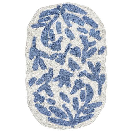 Beliani Tapis de bain en Coton Moderne DERIK  