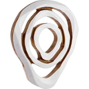 Decorazione murale Lenwood bianco S