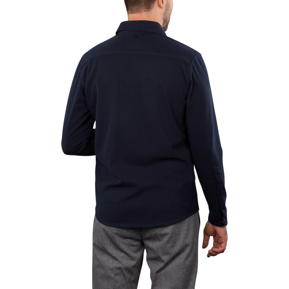VANGUARD  Shirt Brushed Melange Twill 