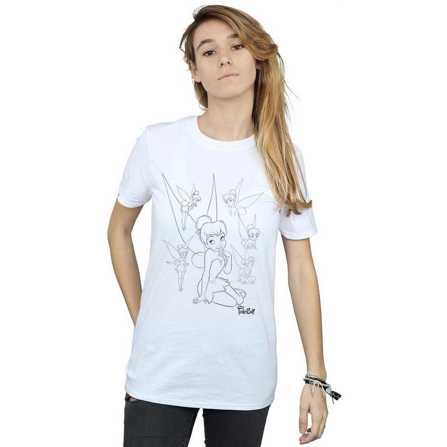 Disney Tinkerbell Sketch T-Shirt Imprimé  