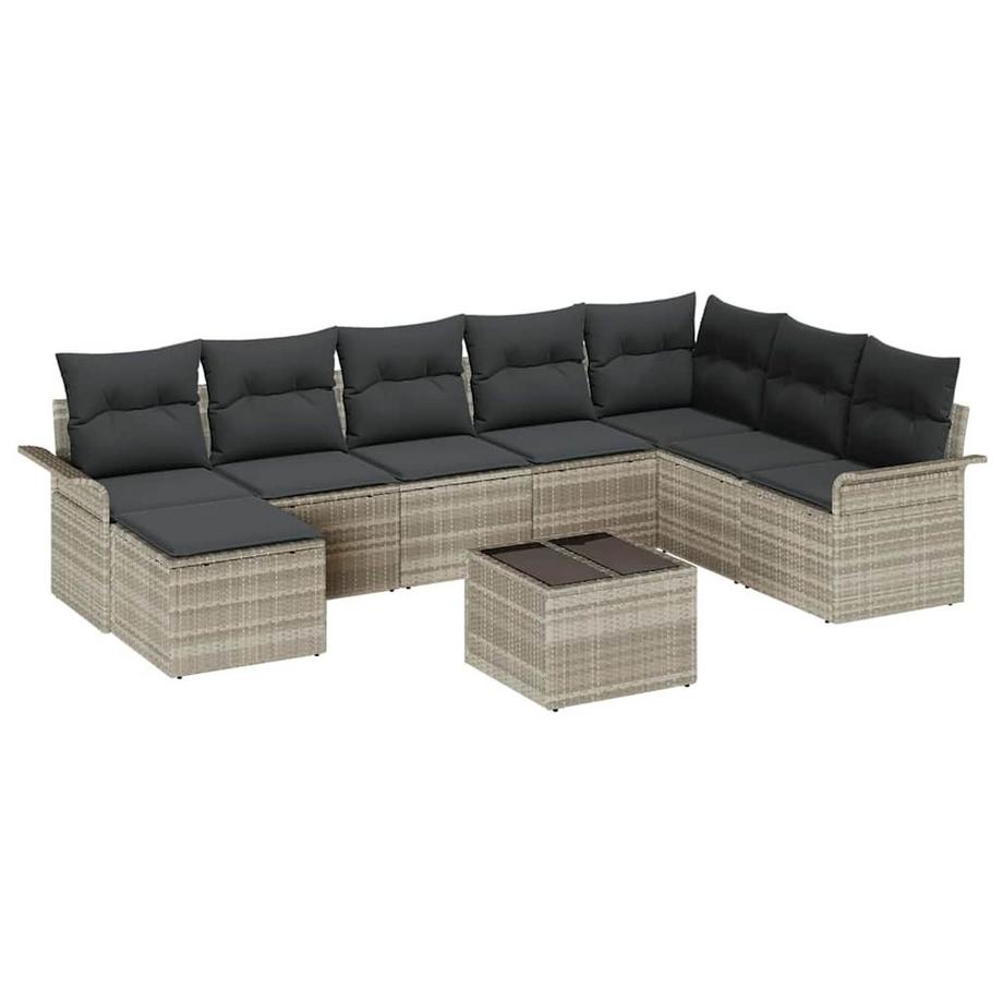 Garten-sofa poly-rattan